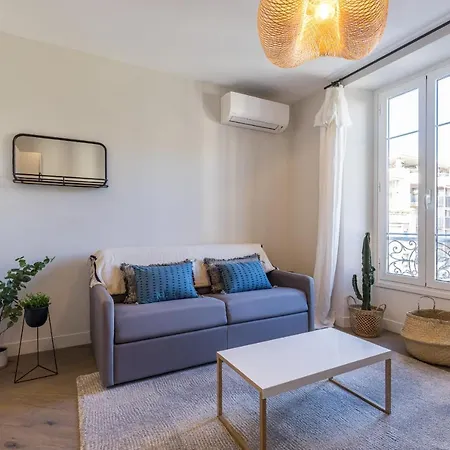 2 Bavastro - Beau 2 Pieces Lumineux Et Cosy - Climatise Apartment Nice Exterior photo