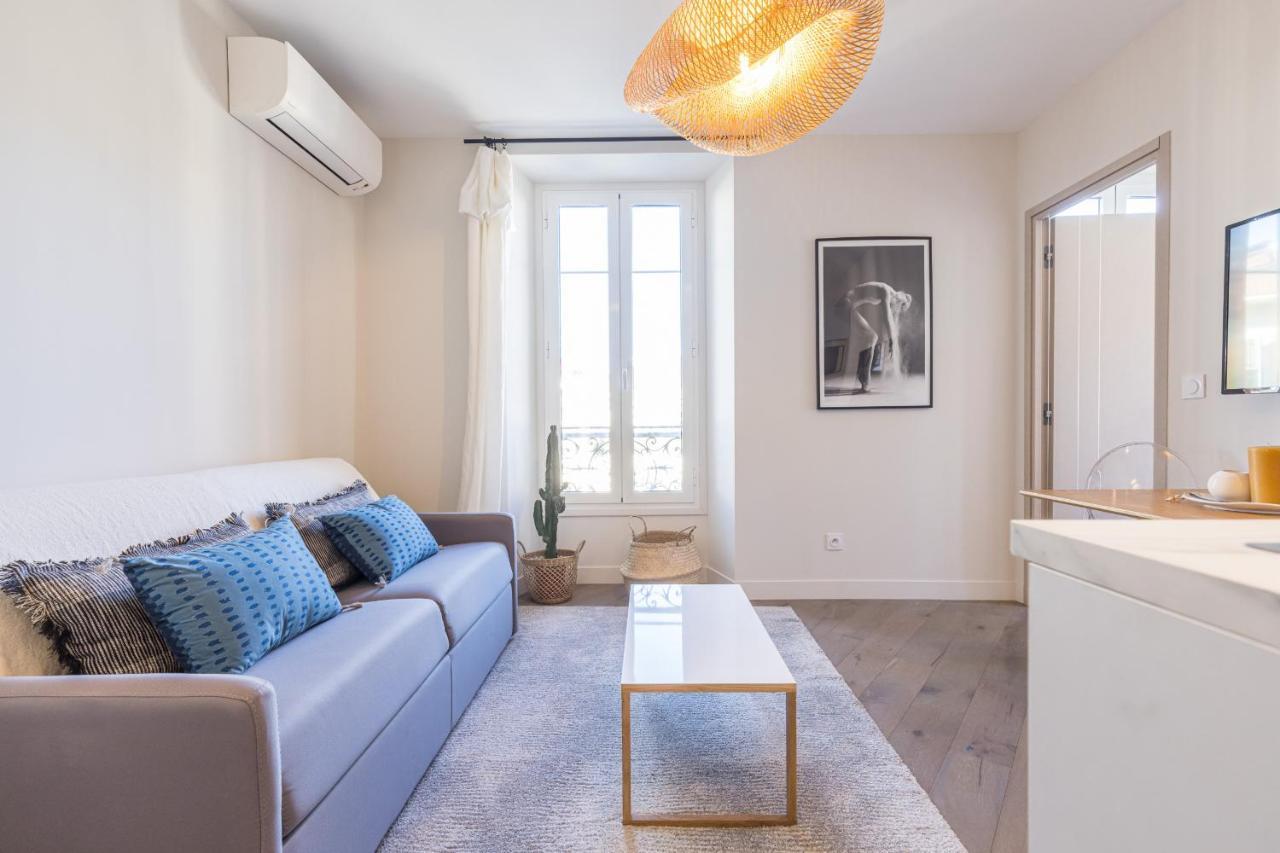 2 Bavastro - Beau 2 Pieces Lumineux Et Cosy - Climatise Apartamento