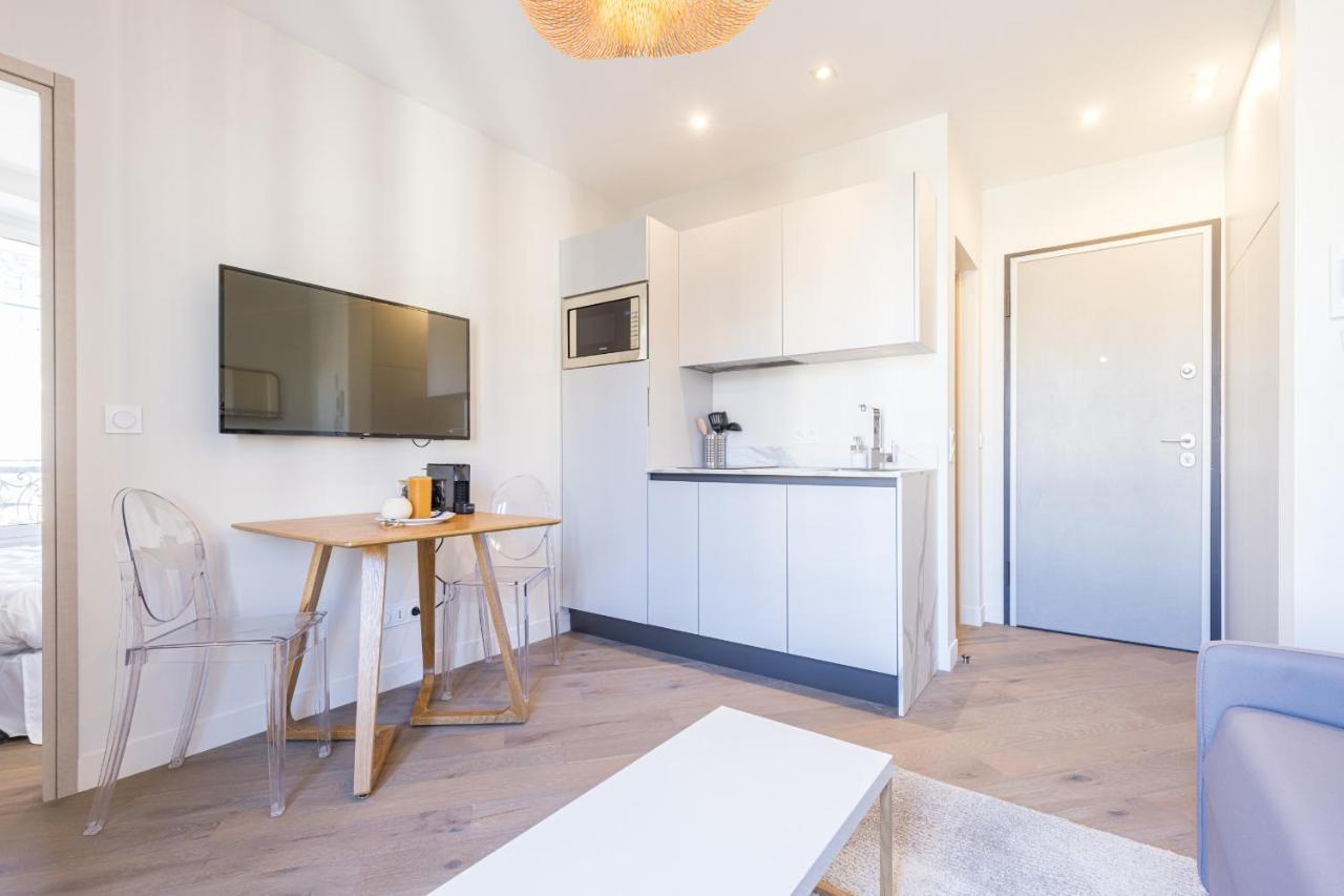 2 Bavastro - Beau 2 Pieces Lumineux Et Cosy - Climatise Appartamento